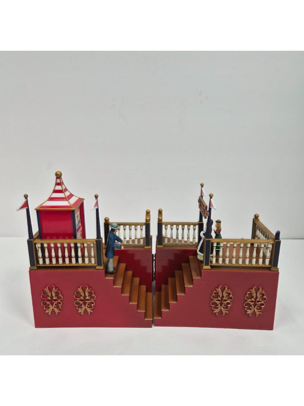Vintage Mr. Christmas Country Fair Musical Carousel- Tested Works - Picture 6 of 12